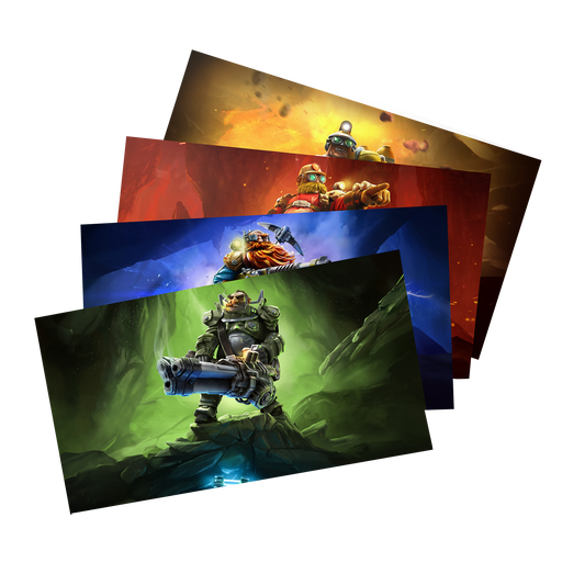 Deep Rock Galactic - Art Prints
