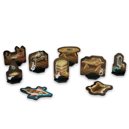 Valheim - Wooden furniture standee pack
