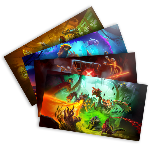 [PRE-ORDER] Deep Rock Galactic - New Art Prints