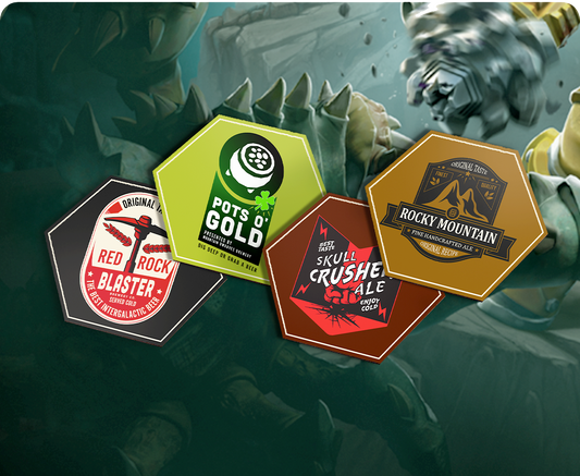 Deep Rock Galactic - Beer Coasters Set